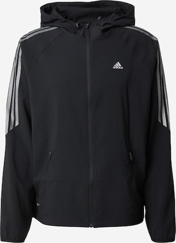 Veste fonctionnelle 'WINDRUNNER' ADIDAS ORIGINALS en noir : devant