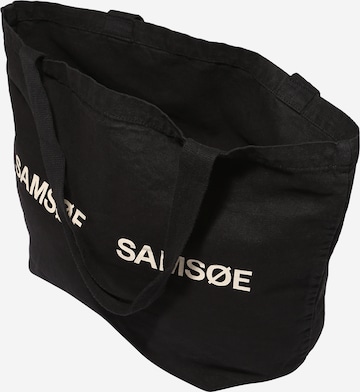 Samsøe Samsøe Nákupní taška 'Frinka' – černá