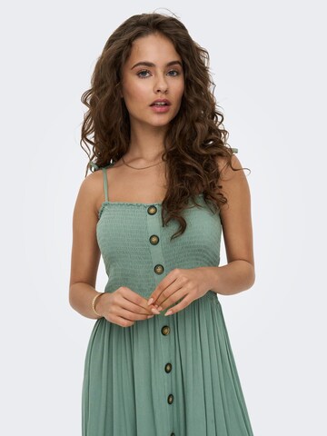 ONLY Summer Dress 'Annika' in Green