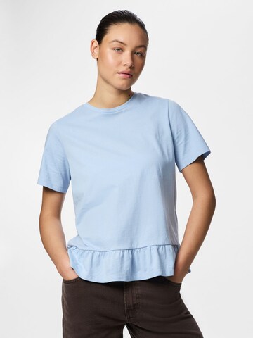 T-shirt 'PCDisso' PIECES en bleu : devant