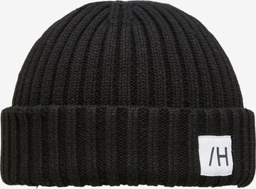 SELECTED HOMME Beanie 'Henrik' in Black