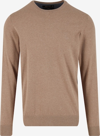 Pull-over 'INWildman' INDICODE JEANS en marron : devant