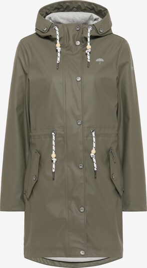 Schmuddelwedda Manteau fonctionnel en olive, Vue avec produit