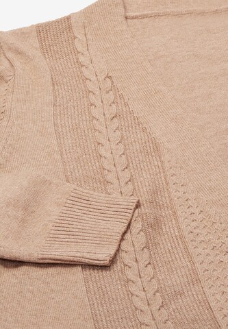 ALARY Knit Cardigan in Brown