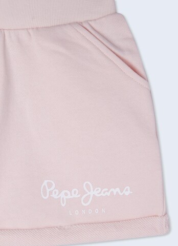 Pepe Jeans Regular Pants 'ROSEMERY' in Pink