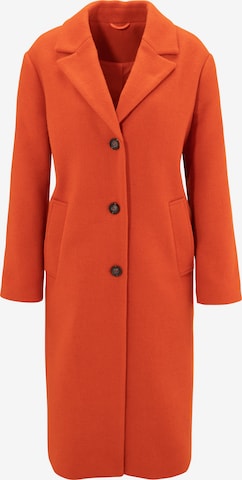 Aniston SELECTED Between-Seasons Coat in Orange: front
