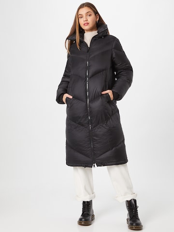 GUESS Zimní kabát 'Camilla' – černá: přední strana