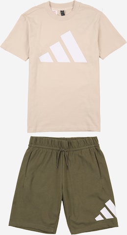 ADIDAS SPORTSWEAR Trainingsanzug in Beige: Vorderseite