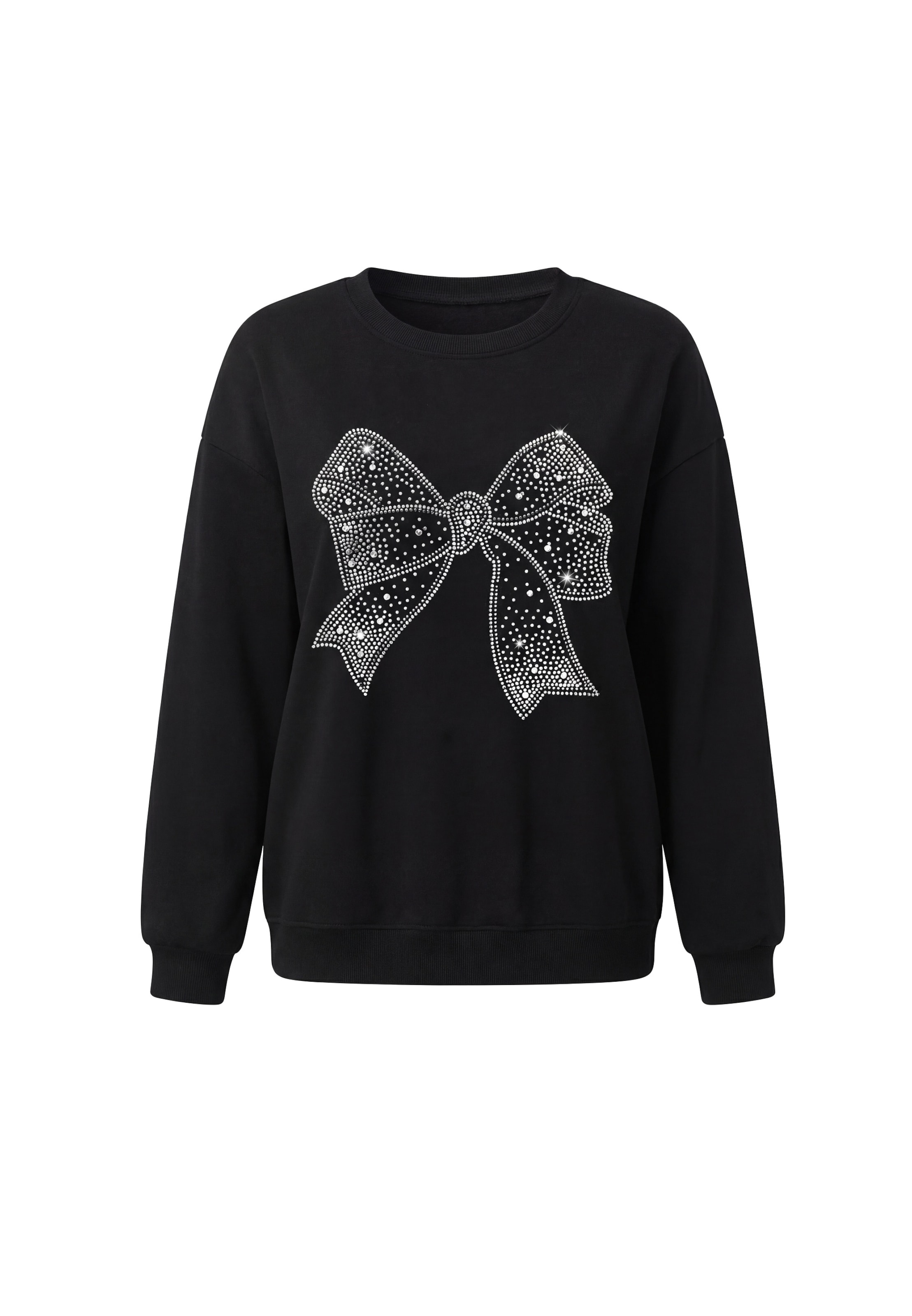 usha BLACK LABEL - Sudadera en negro: frente