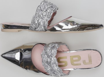 Ras Sandals & High-Heeled Sandals in 38 in Silver: front
