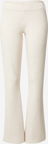 VILA Boot cut Pants 'NULA' in White: front