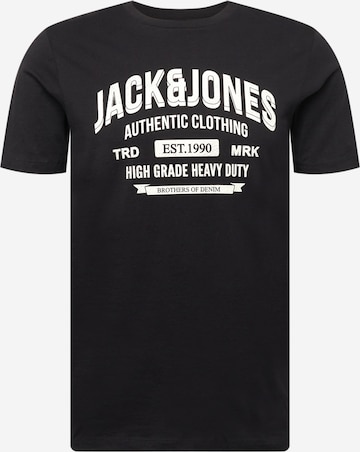 JACK & JONES Shirt in Black: front