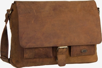 Harold's Crossbody Bag 'Antic' in Brown: front