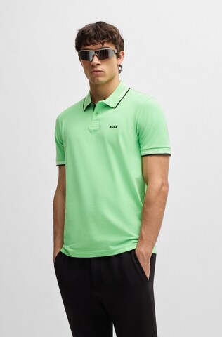 BOSS Poloshirt 'Paul' in Grün: Vorderseite