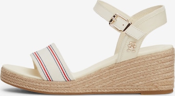 TOMMY HILFIGER Sandaal in Beige: voorkant