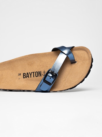 Bayton - Sandalias de dedo 'JUNON' en azul