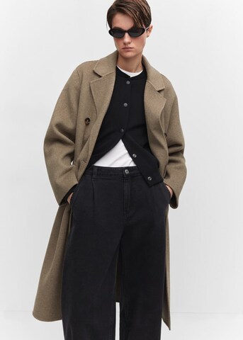 MANGO Between-Seasons Coat 'picarol' in Brown