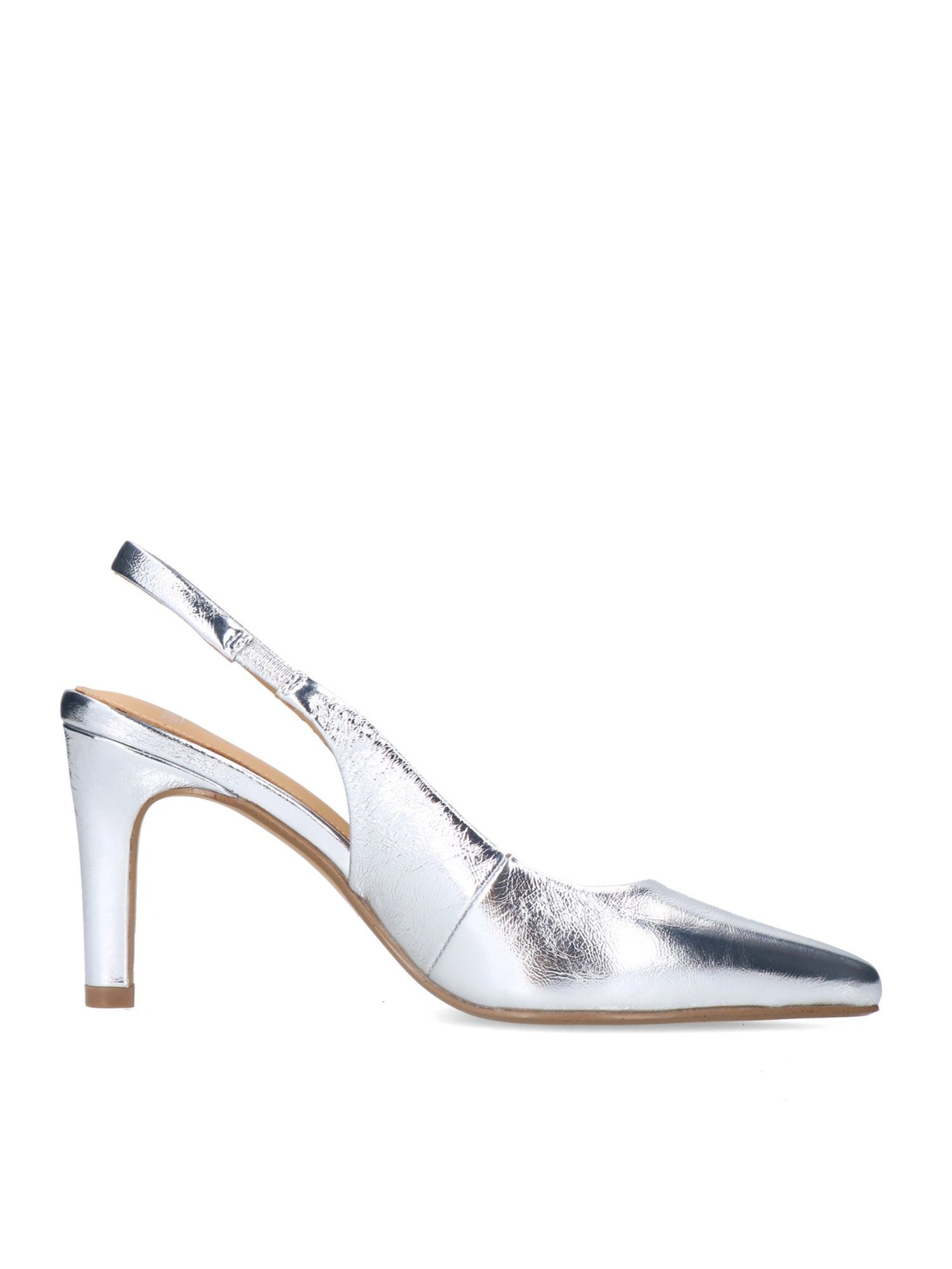 Escarpins à bride arrière MANFIELD en argent