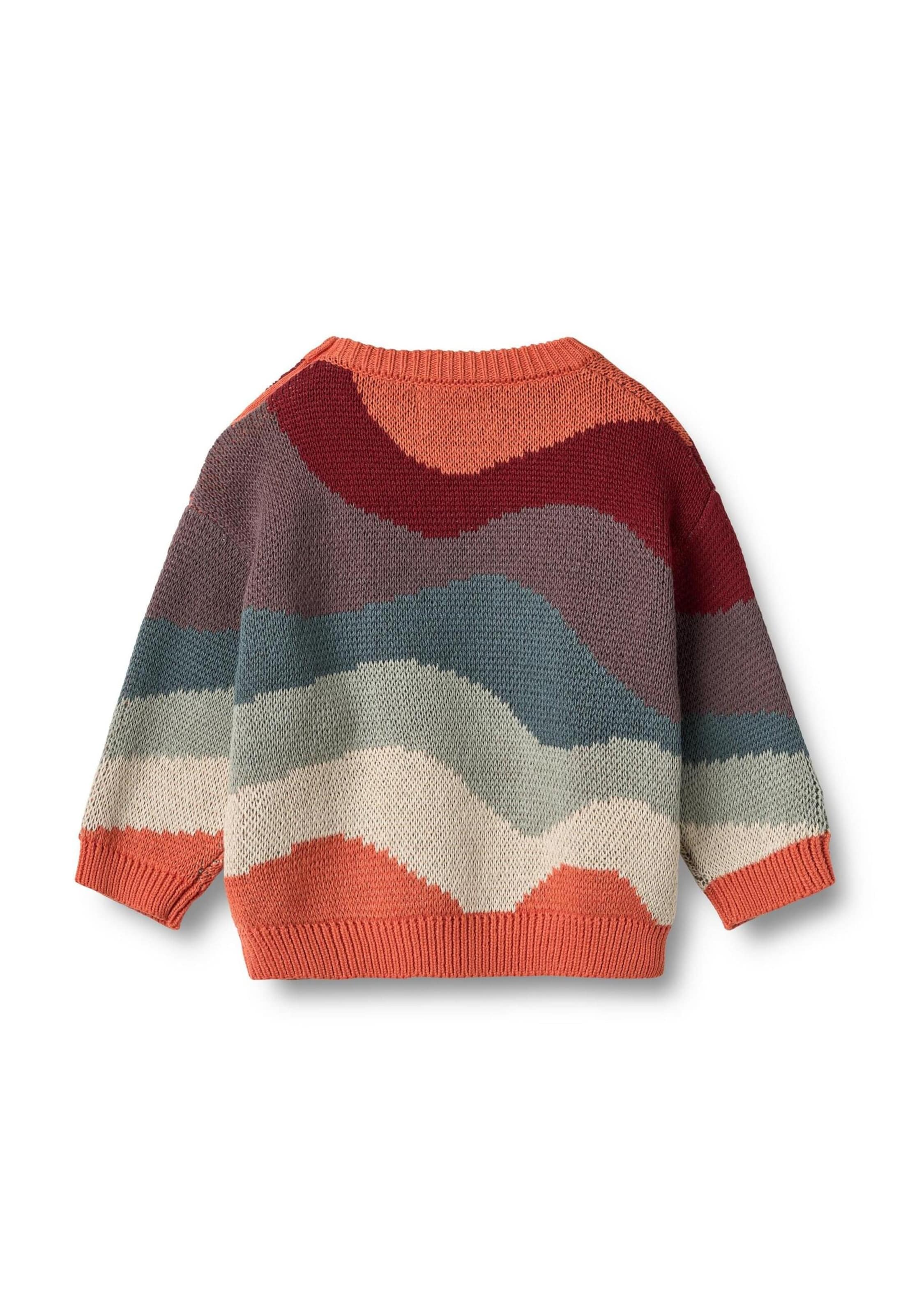 WHEAT Sweater 'Knud' in Orange