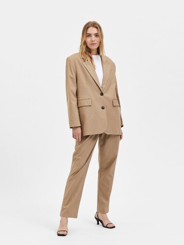 Blazer 'Zaza' SELECTED FEMME en beige