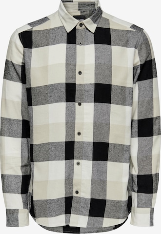 Only & Sons قميص 'Gudmund' بلون ألوان ثانوية: الأمام