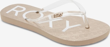 ROXY Sandalen 'Viva Jelly' in Beige: voorkant