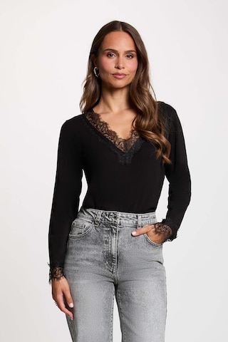 Morgan - Jersey '262-MLACE' en negro: frente
