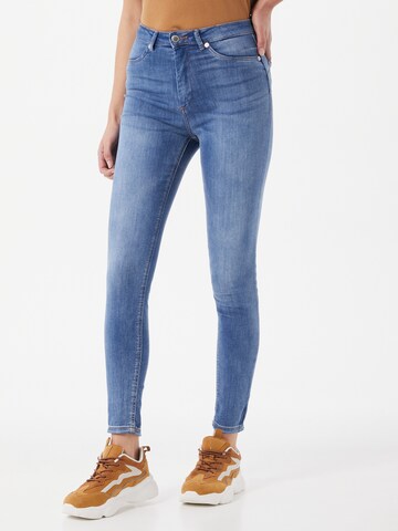 Skinny Jean Tally Weijl en bleu : devant