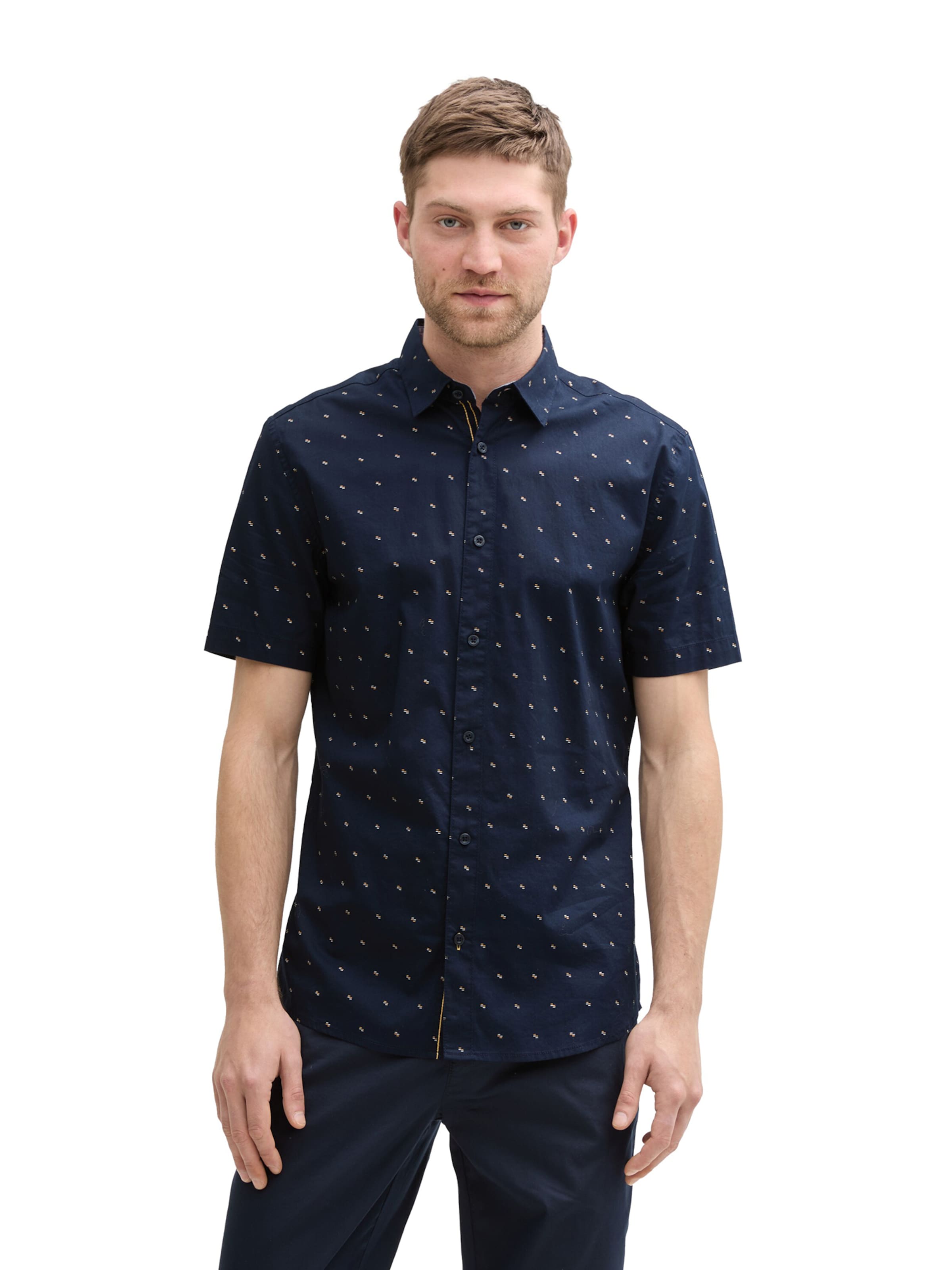 TOM TAILOR Regular fit Ing - kék: elől