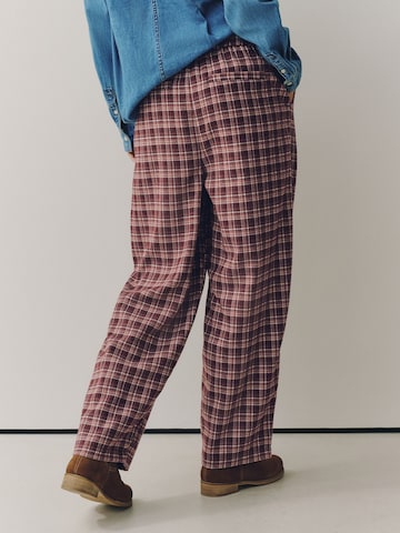 Next Barrel Trousers in Red