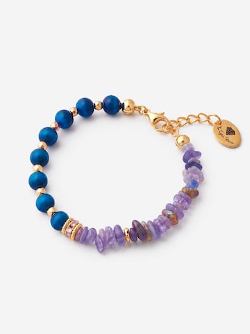 THE GEM STORIES JEWELRY Armband i blå: framsida