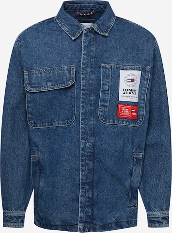 Veste mi-saison Tommy Jeans en bleu : devant