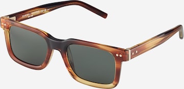 TOMMY HILFIGER Солнцезащитные очки в Коричневый: спереди