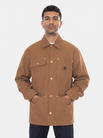 Carhartt WIP Kurtka przejściowa 'Suede Michigan Coat Hamilton Brown' w rozmiarze S w kolorze brązowym, Podgląd produktu