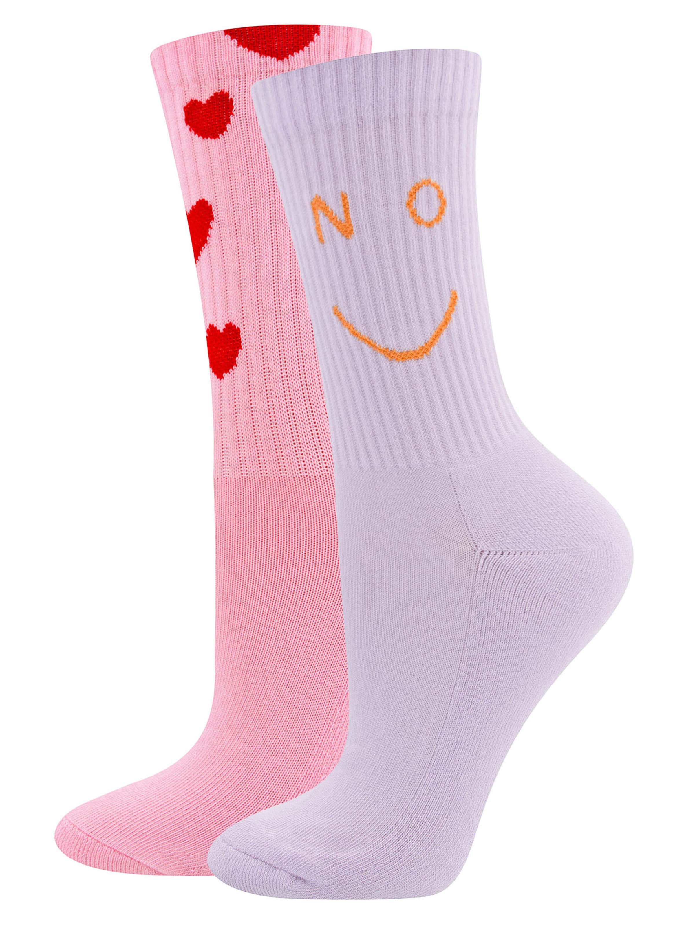 Chaussettes EWERS en rose : devant