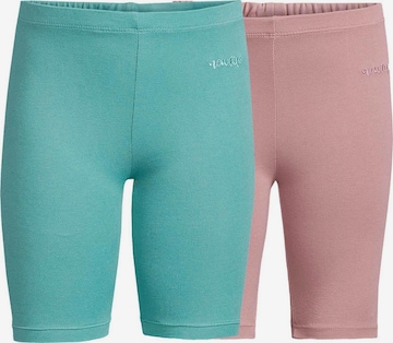 New Life Leggings in Blue: front