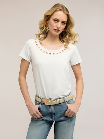 MOTIVI - Camiseta en blanco: frente