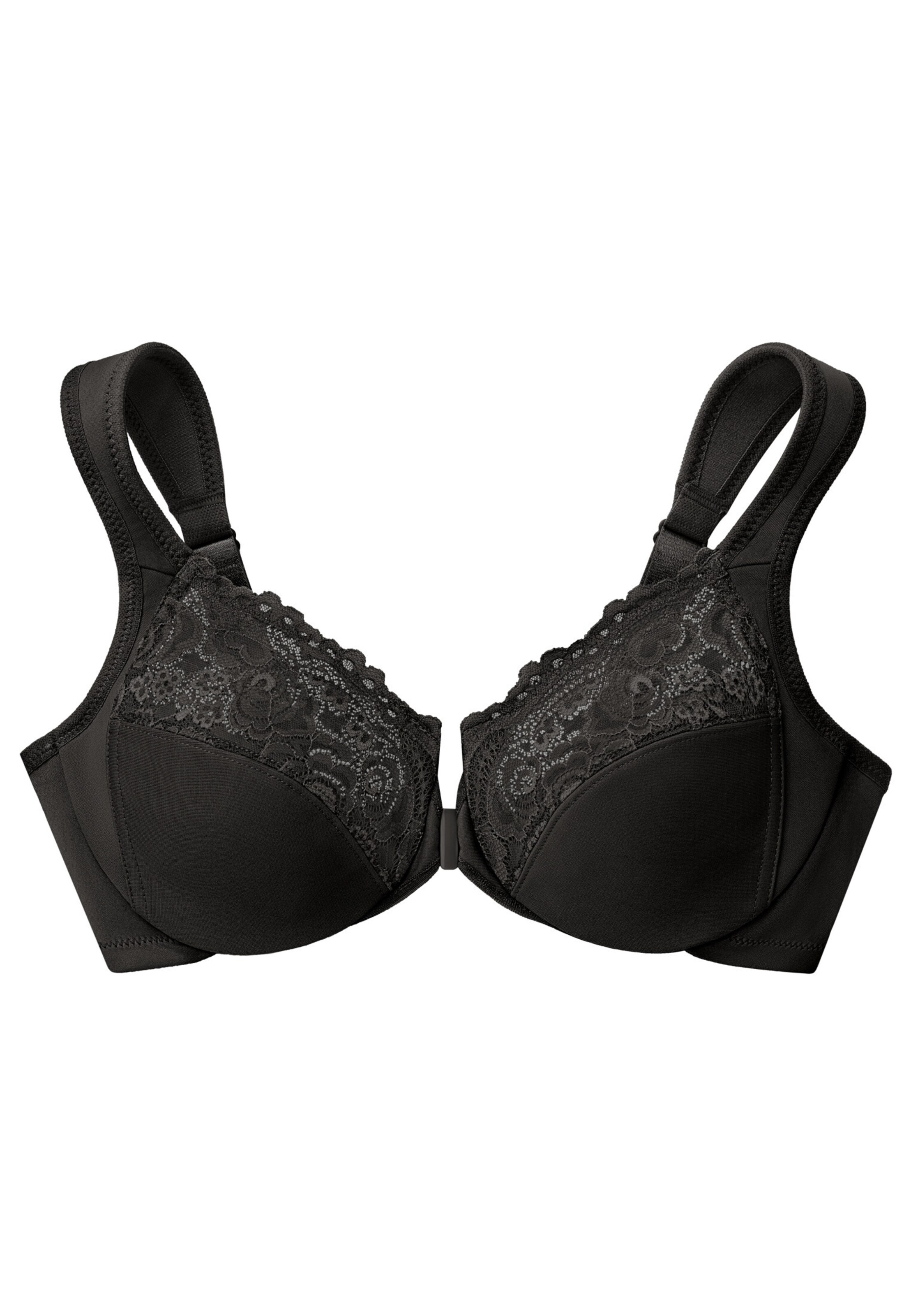 GLAMORISE T-shirt Bra in Black