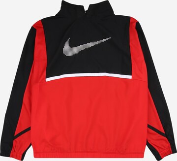 NIKE Athletic Jacket in Black