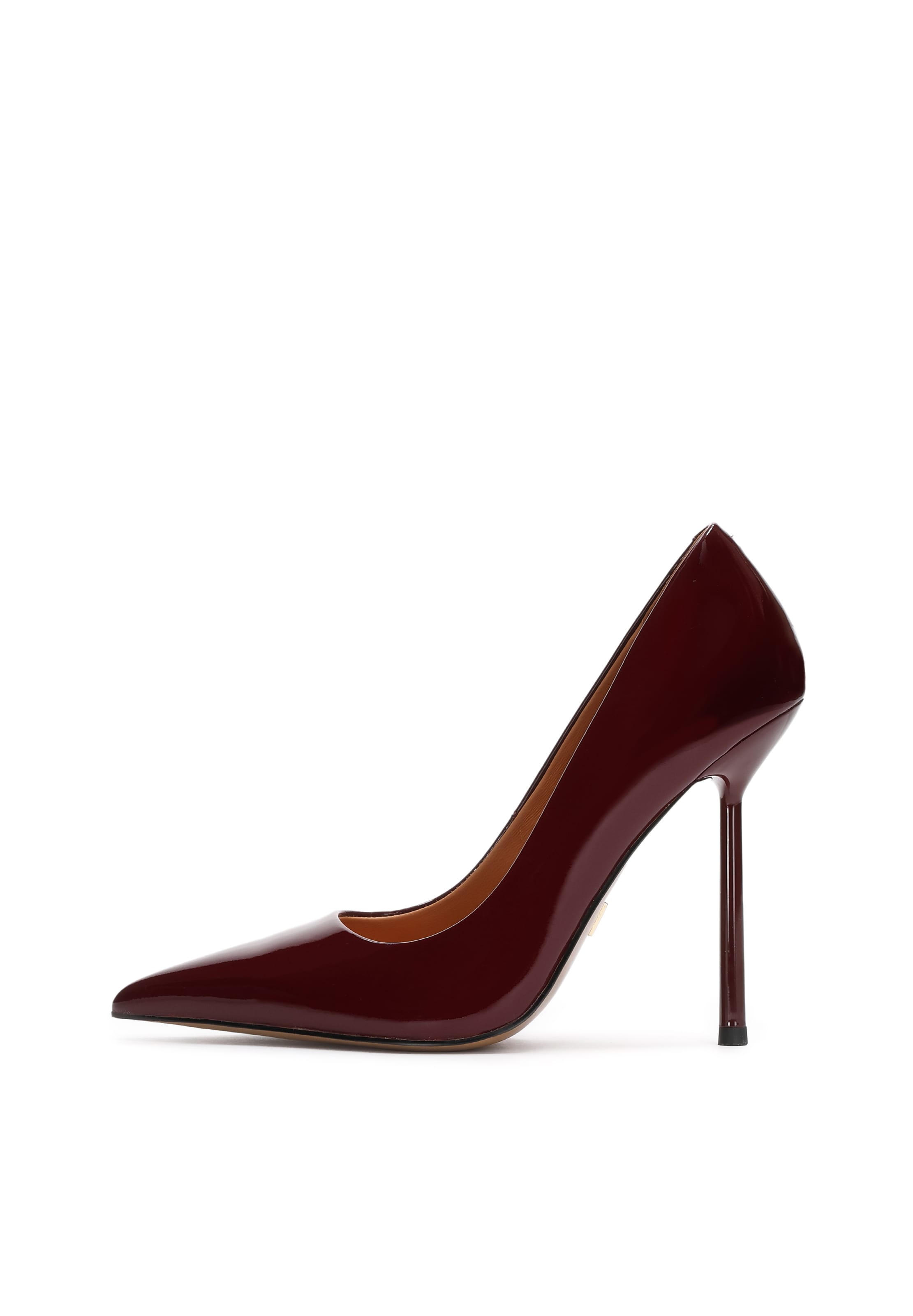 Kazar Czółenka z wysokim przodem 'Maroon' w kolorze czerwony: przód