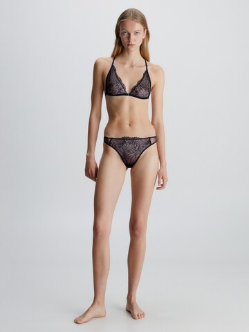Calvin Klein Underwear String in Schwarz