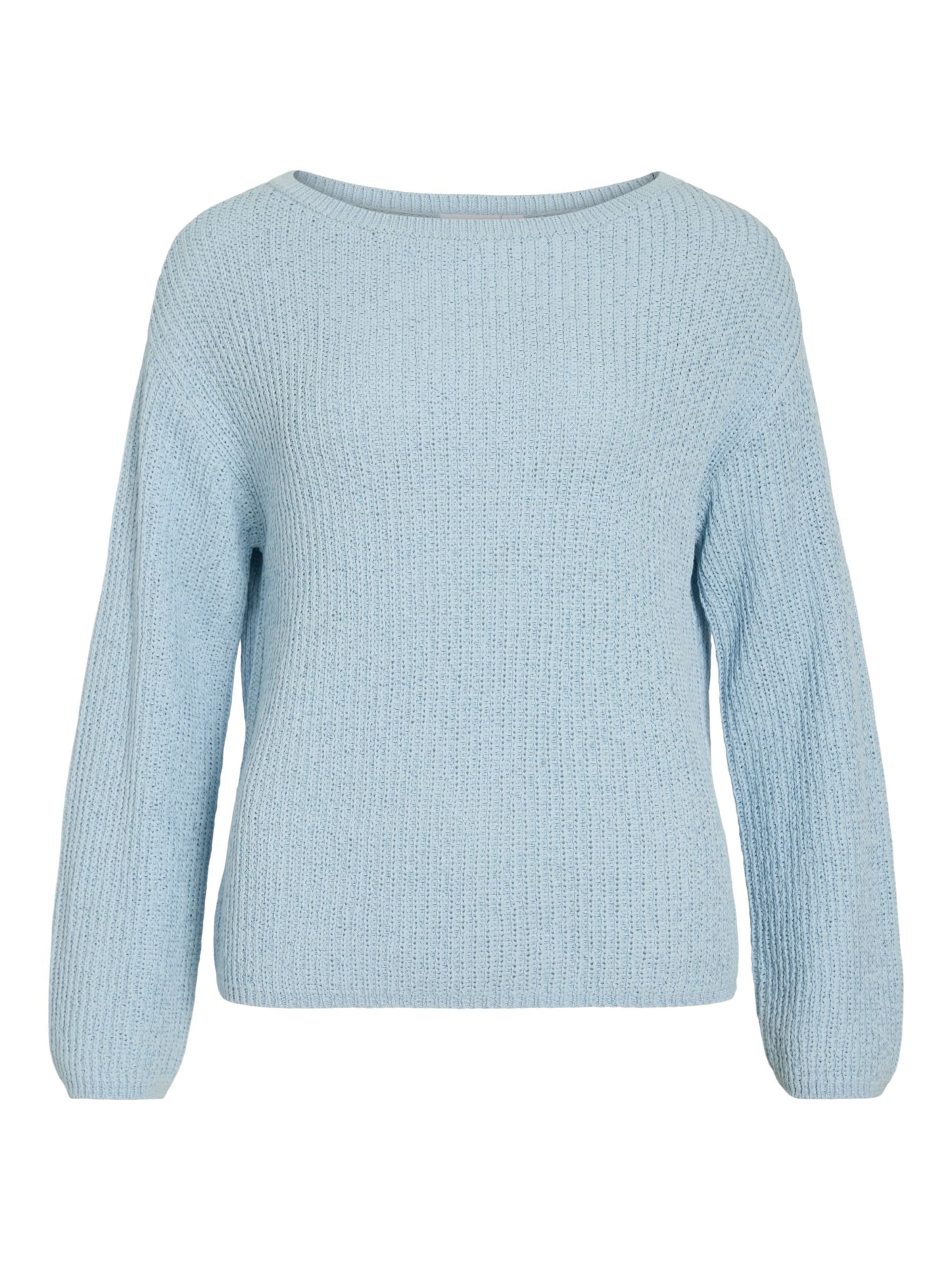 VILA Pullover 'VISummi' in Blau: Vorderseite