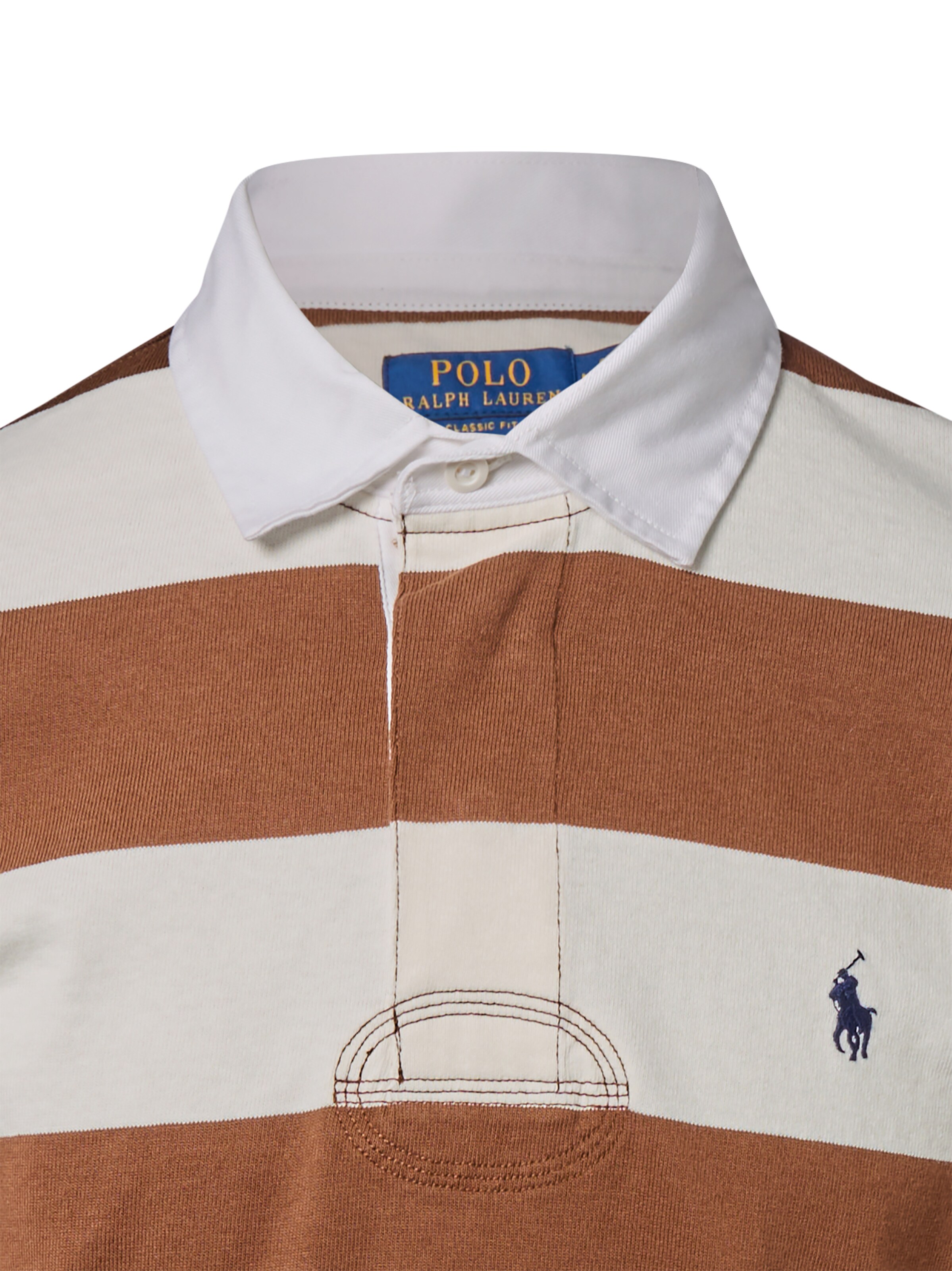 T-Shirt Polo Ralph Lauren en marron