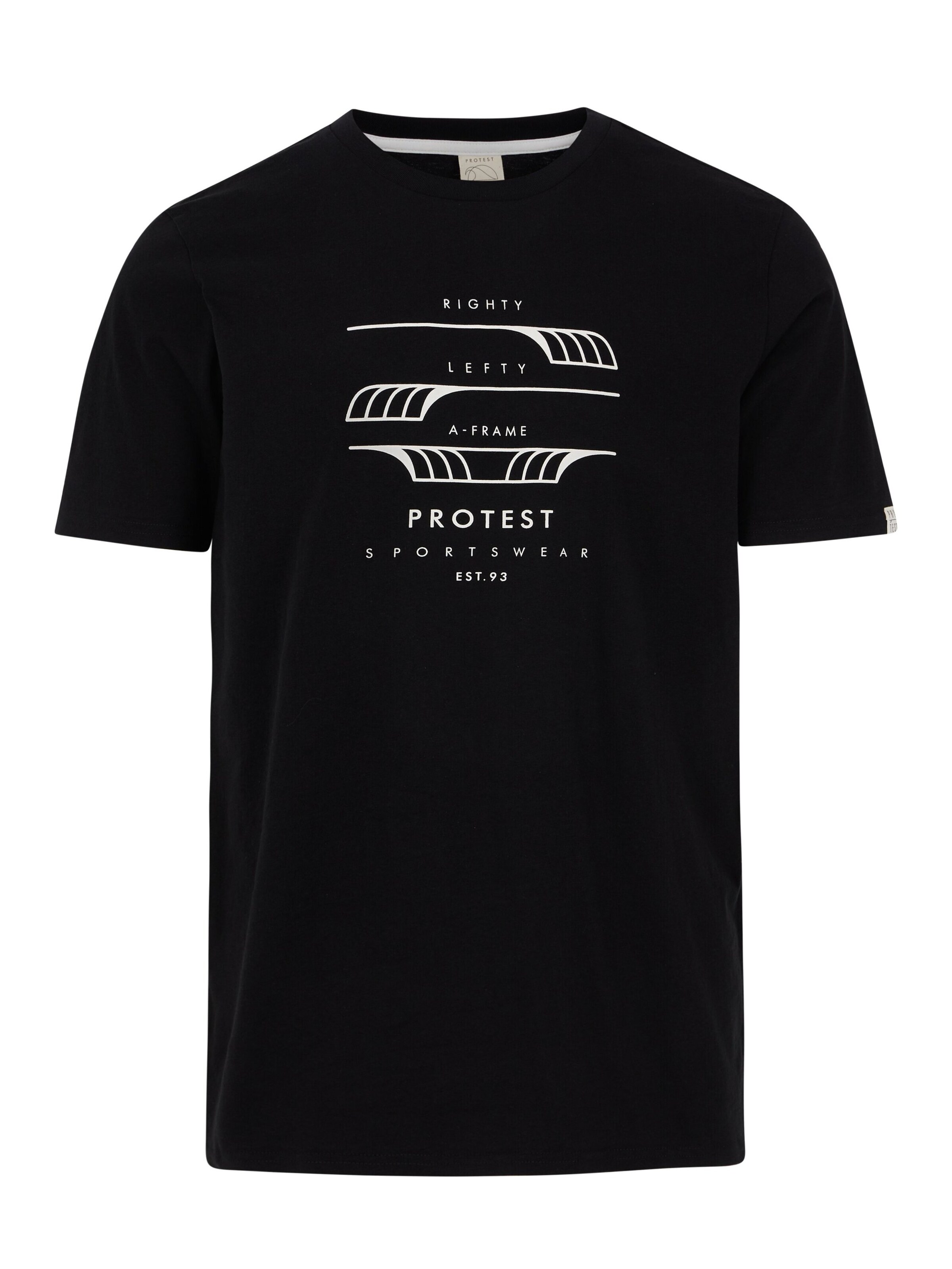 PROTEST Shirt 'PRTRIMBLE' in Black: front