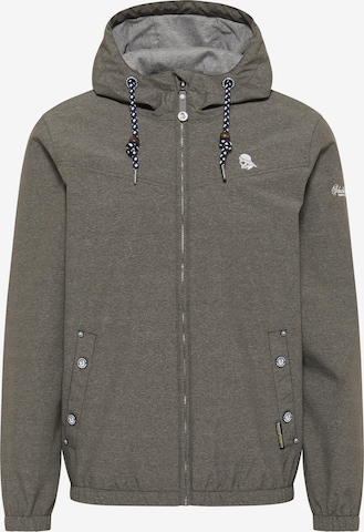 Schmuddelwedda Between-season jacket in Green: front