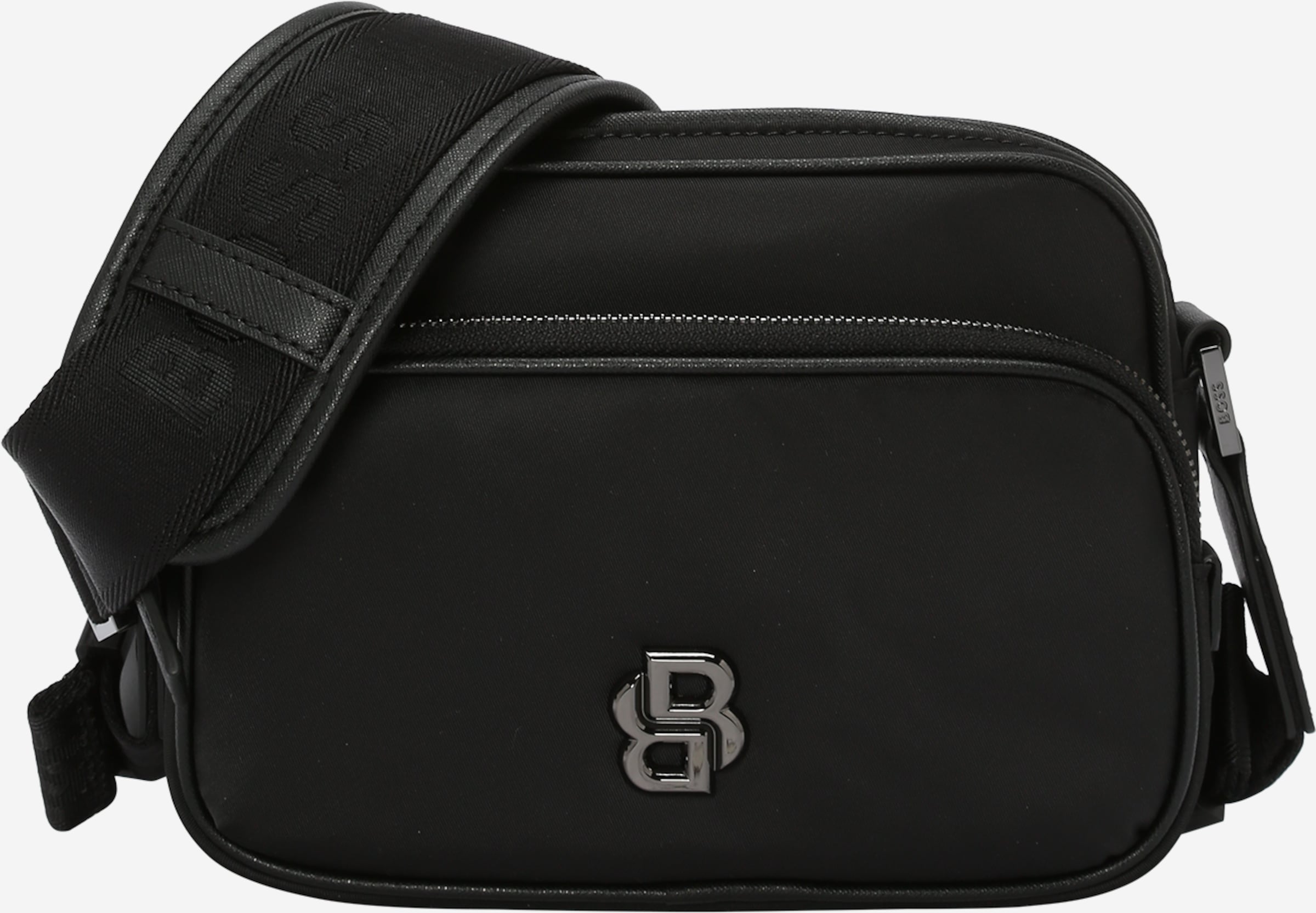 BOSS ボス★ブラック ボンデッドレザー クロスボディバッグ BOSS Crossbody Bag in Black | ABOUT YOU
