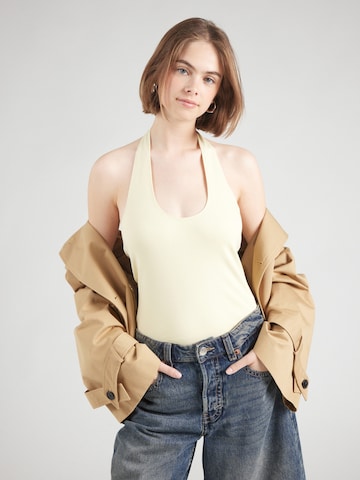ABOUT YOU Top 'Edina' in Yellow: front