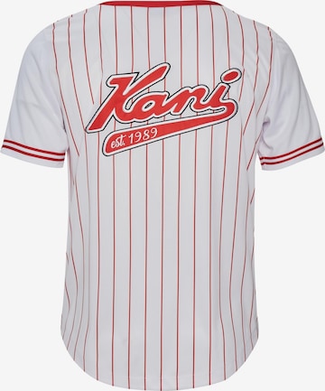 Karl Kani - Ajuste regular Camisa en blanco