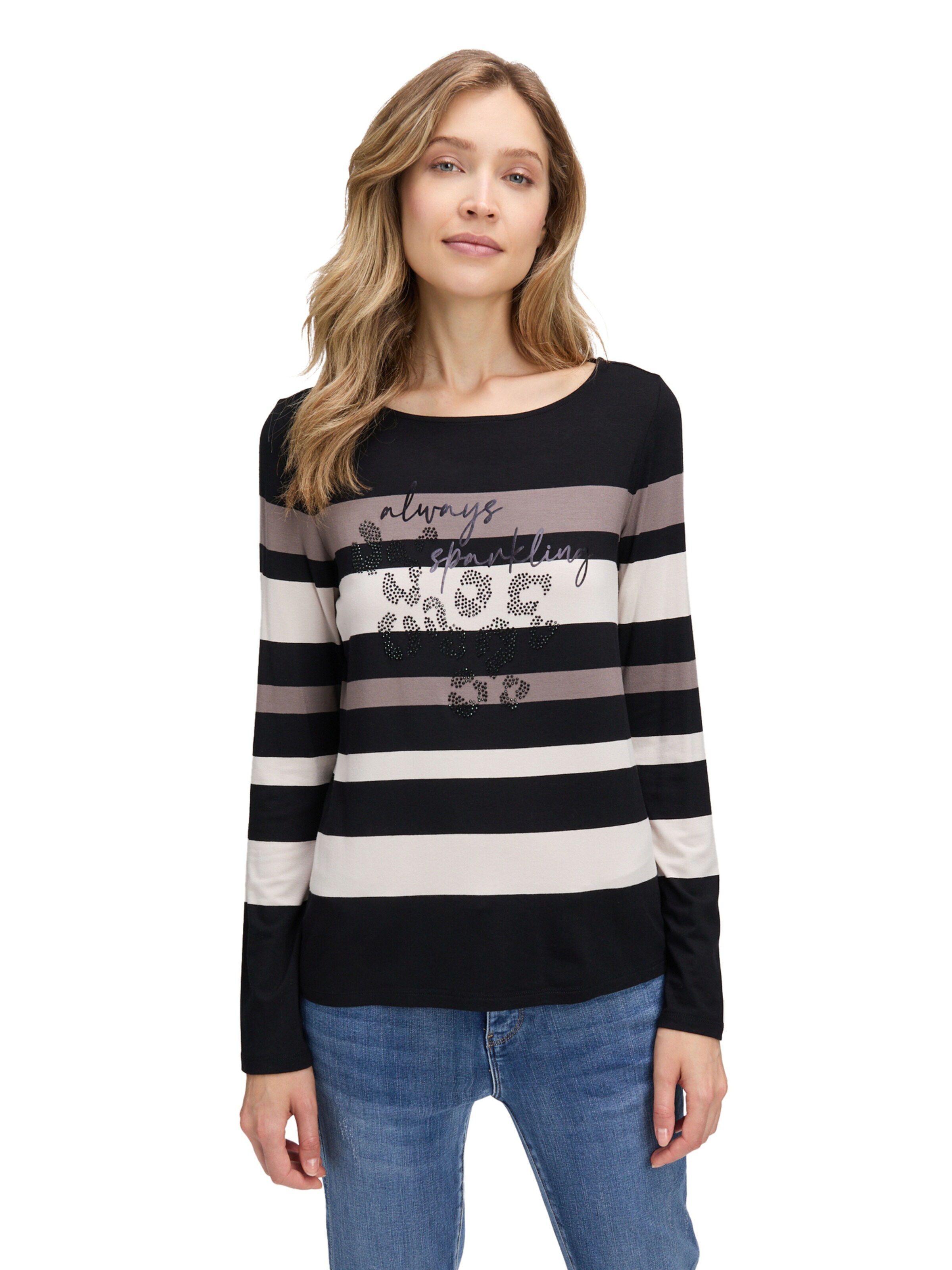 Betty Barclay Shirt in Zwart: voorkant