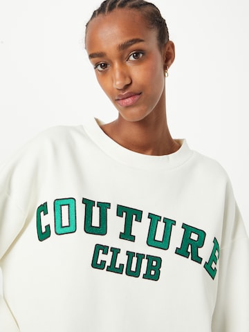 Bluză de molton de la The Couture Club pe alb